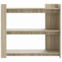 Konsole aus Sonoma-Eichenfurnierholz, 100x35x90 cm. von , Seitentische - Ref: Foro24-848474, Preis: 73,85 €, Rabatt: %