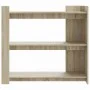 Sonoma oak engineered wood console table 100x35x90 cm by , Side tables - Ref: Foro24-848474, Price: 72,82 €, Discount: %