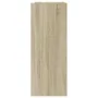 Sonoma oak engineered wood console table 100x35x90 cm by , Side tables - Ref: Foro24-848474, Price: 72,82 €, Discount: %