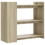 Konsole aus Sonoma-Eichenfurnierholz, 100x35x90 cm. von , Seitentische - Ref: Foro24-848474, Preis: 73,85 €, Rabatt: %