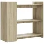 Sonoma oak engineered wood console table 100x35x90 cm by , Side tables - Ref: Foro24-848474, Price: 72,82 €, Discount: %