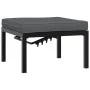 Gartensofagarnitur mit 3-teiligen Kissen, Schwarz, aus Aluminium. von , Gartensets - Ref: Foro24-3283680, Preis: 431,67 €, Ra...