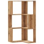 Eckregal 3 Ebenen Eiche Handwerker 50x50x102 cm von , Bücherregale und Regale - Ref: Foro24-852599, Preis: 53,77 €, Rabatt: %