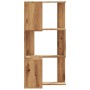 Eckregal 3 Ebenen Eiche Handwerker 50x50x102 cm von , Bücherregale und Regale - Ref: Foro24-852599, Preis: 53,77 €, Rabatt: %
