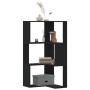 Eckregal 3 Ebenen Holz Schwarz 50x50x102 cm von , Bücherregale und Regale - Ref: Foro24-852592, Preis: 56,63 €, Rabatt: %