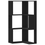 Eckregal 3 Ebenen Holz Schwarz 50x50x102 cm von , Bücherregale und Regale - Ref: Foro24-852592, Preis: 56,63 €, Rabatt: %