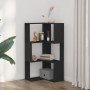 Eckregal 3 Ebenen Holz Schwarz 50x50x102 cm von , Bücherregale und Regale - Ref: Foro24-852592, Preis: 56,63 €, Rabatt: %