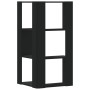 Eckregal 3 Ebenen Holz Schwarz 50x50x102 cm von , Bücherregale und Regale - Ref: Foro24-852592, Preis: 56,63 €, Rabatt: %