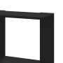 Estantería de esquina 3 niveles madera negro 50x50x102 cm de , Librerías y estanterías - Ref: Foro24-852592, Precio: 58,69 €