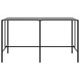 High bar table with black powder-coated steel, 200x100x110 cm by , Garden tables - Ref: Foro24-3301419, Price: 309,32 €, Disc...
