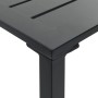 High bar table with black powder-coated steel, 200x100x110 cm by , Garden tables - Ref: Foro24-3301419, Price: 309,32 €, Disc...