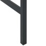 High bar table with black powder-coated steel, 200x100x110 cm by , Garden tables - Ref: Foro24-3301419, Price: 309,32 €, Disc...