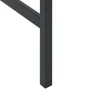 High bar table with black powder-coated steel, 200x100x110 cm by , Garden tables - Ref: Foro24-3301419, Price: 303,87 €, Disc...