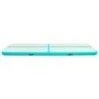 Inflatable gymnastics mat and pump green PVC 700x100x20 cm by vidaXL, Pilates and yoga mats - Ref: Foro24-92690, Price: 309,7...