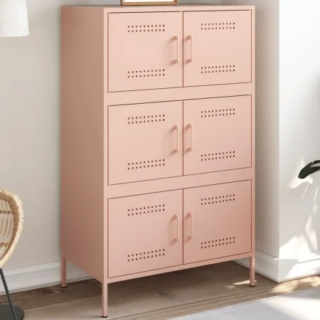Rosa Stahlschrank 68x39x113 cm von , Sideboards - Ref: Foro24-842959, Preis: 150,40 €, Rabatt: %