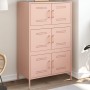Steel pink sideboard 68x39x113 cm by , Sideboards - Ref: Foro24-842959, Price: 152,07 €, Discount: %