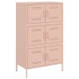 Steel pink sideboard 68x39x113 cm by , Sideboards - Ref: Foro24-842959, Price: 152,07 €, Discount: %