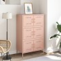 Steel pink sideboard 68x39x113 cm by , Sideboards - Ref: Foro24-842959, Price: 152,07 €, Discount: %