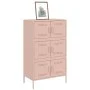 Rosa Stahlschrank 68x39x113 cm von , Sideboards - Ref: Foro24-842959, Preis: 150,40 €, Rabatt: %