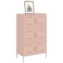 Steel pink sideboard 68x39x113 cm by , Sideboards - Ref: Foro24-842959, Price: 152,07 €, Discount: %