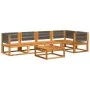 Set de sofás de jardín con cojines 6 pzas madera maciza acacia de , Sofás de exterior - Ref: Foro24-3278829, Precio: 655,77 €...