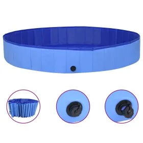Piscina para perros plegable PVC azul 300x40 cm de vidaXL, Productos para perros - Ref: Foro24-92603, Precio: 148,15 €, Descu...