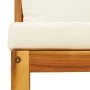 Garden sofa set with 6 pieces, solid acacia wood, and cushions. by , Garden sets - Ref: Foro24-3278874, Price: 600,37 €, Disc...
