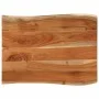 Rechteckiger Tischplatte mit natürlicher Akazienkante 90x60x2,5 cm. von , Tischplatten - Ref: Foro24-370621, Preis: 77,56 €, ...