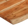Rechteckiger Tischplatte mit natürlicher Akazienkante 90x60x2,5 cm. von , Tischplatten - Ref: Foro24-370621, Preis: 79,24 €, ...