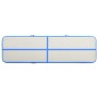 Aufblasbare Gymnastikmatte mit Pumpe, blaues PVC, 600 x 100 x 20 cm von vidaXL, Pilates und Yogamatten - Ref: Foro24-92686, P...