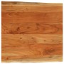 Quadratischer Tisch aus Akazienholz mit natürlicher Kante, 60x60x3,8 cm. von , Tischplatten - Ref: Foro24-370642, Preis: 71,0...