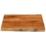 Square table board made of natural acacia wood, measuring 60x60x3.8 cm. by , Table tops - Ref: Foro24-370642, Price: 68,97 €,...