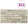 Paneles de pared 3D diseño de ladrillo 11 uds EPS color arena de , Recubrimiento de paredes - Ref: Foro24-147201, Precio: 186...