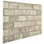 Paneles de pared 3D diseño de ladrillo 11 uds EPS color arena de , Recubrimiento de paredes - Ref: Foro24-147201, Precio: 186...