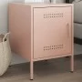 Nachttisch aus rosa Stahl 36x39x50,5 cm von , Nachttische - Ref: Foro24-842912, Preis: 54,76 €, Rabatt: %