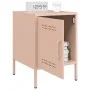 Nachttisch aus rosa Stahl 36x39x50,5 cm von , Nachttische - Ref: Foro24-842912, Preis: 54,76 €, Rabatt: %
