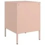 Nachttisch aus rosa Stahl 36x39x50,5 cm von , Nachttische - Ref: Foro24-842912, Preis: 54,76 €, Rabatt: %