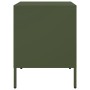 Nachttische, 2 Stück, Olivengrünes Stahl, 36x39x50,5 cm. von , Nachttische - Ref: Foro24-842919, Preis: 94,40 €, Rabatt: %