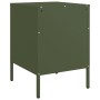 Nachttische, 2 Stück, Olivengrünes Stahl, 36x39x50,5 cm. von , Nachttische - Ref: Foro24-842919, Preis: 94,40 €, Rabatt: %