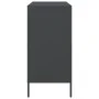 Black steel sideboard 68x39x79 cm by , Sideboards - Ref: Foro24-842952, Price: 102,78 €, Discount: %