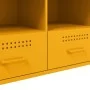 Mueble de TV acero laminado en frío amarillo 100,5x39x50,5 cm de , Muebles TV - Ref: Foro24-843039, Precio: 122,22 €, Descuen...
