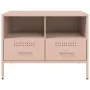 TV furniture 2 pieces cold-rolled steel in pink 68x39x50.5 cm by , TV Furniture - Ref: Foro24-843045, Price: 146,69 €, Discou...