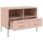 TV furniture 2 pieces cold-rolled steel in pink 68x39x50.5 cm by , TV Furniture - Ref: Foro24-843045, Price: 146,69 €, Discou...