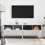 Muebles de TV 2 pzas acero laminado frío blanco 68x39x50,5 cm de , Muebles TV - Ref: Foro24-843053, Precio: 174,40 €
