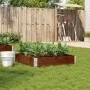 Jardinera de madera maciza de pino marrón 100x100 cm de , Maceteros y jardineras - Ref: Foro24-3295398, Precio: 45,79 €, Desc...