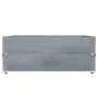 Jardinera de madera maciza de pino gris 100x100 cm de , Maceteros y jardineras - Ref: Foro24-3295401, Precio: 70,57 €, Descue...