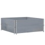 Jardinera de madera maciza de pino gris 100x100 cm de , Maceteros y jardineras - Ref: Foro24-3295401, Precio: 80,78 €, Descue...