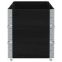 Jardinera de madera maciza de pino negro 150x50 cm de , Maceteros y jardineras - Ref: Foro24-3295436, Precio: 131,08 €, Descu...