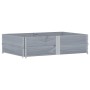 Massive Blumenkasten aus grauer Kiefer 150x100 cm von , Töpfe und Pflanzgefäße - Ref: Foro24-3295417, Preis: 91,73 €, Rabatt: %