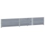 Massive Blumenkasten aus grauer Kiefer 150x100 cm von , Töpfe und Pflanzgefäße - Ref: Foro24-3295417, Preis: 91,73 €, Rabatt: %